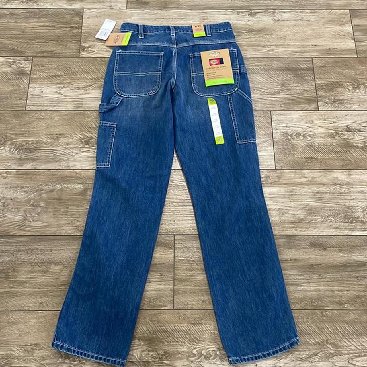 Dickies Women's Blue Jeans | Depop