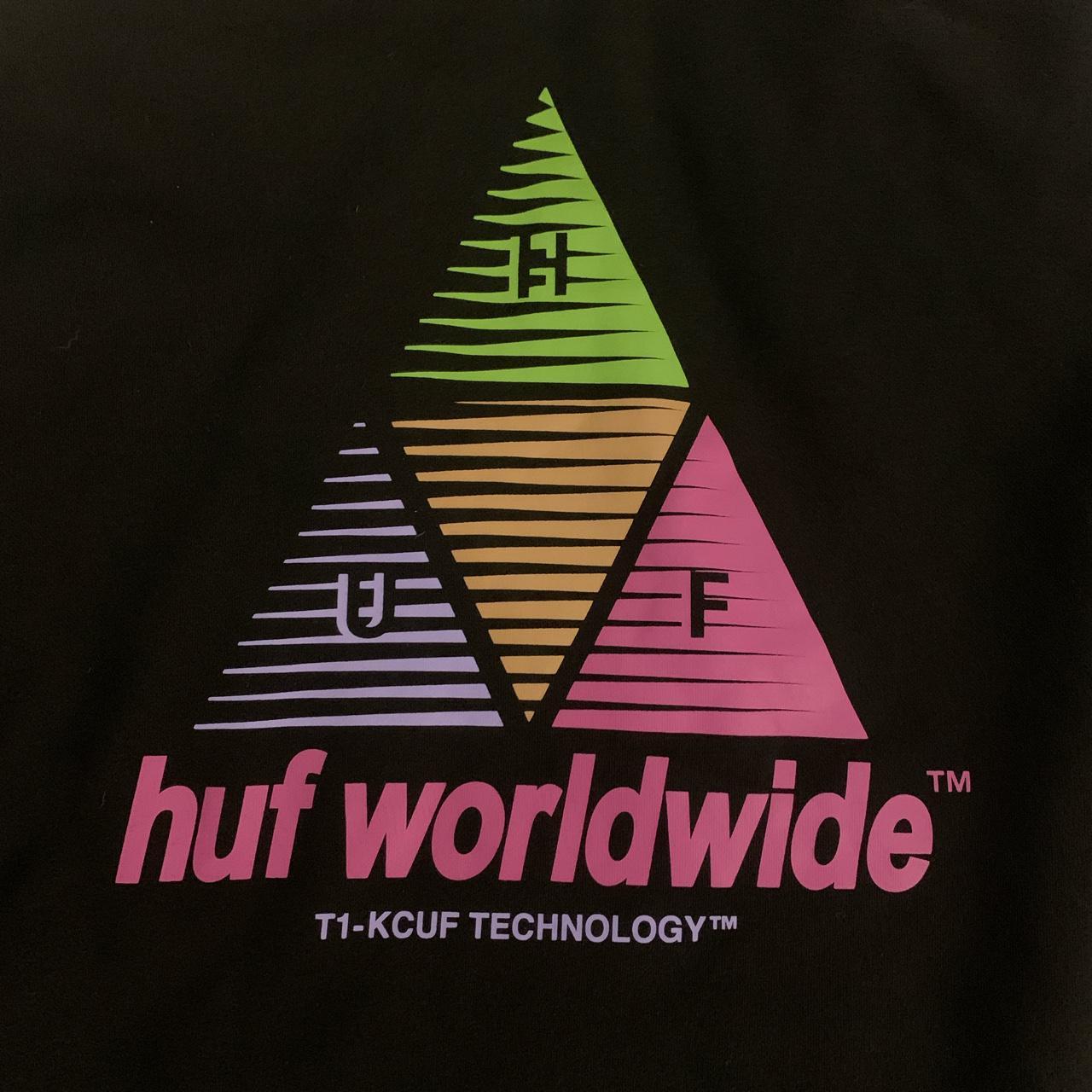HUF T1-KCUF Technology crew neck brand new only wore...