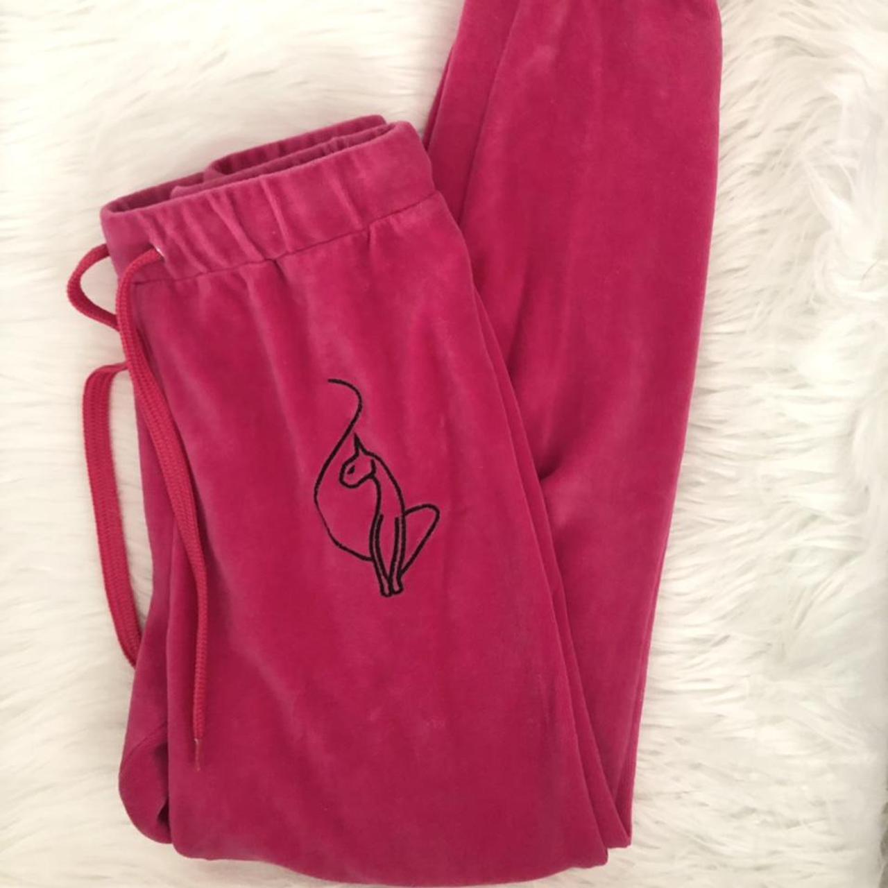 ADORABLE y2k hot pink original baby phat sweatpants... Depop