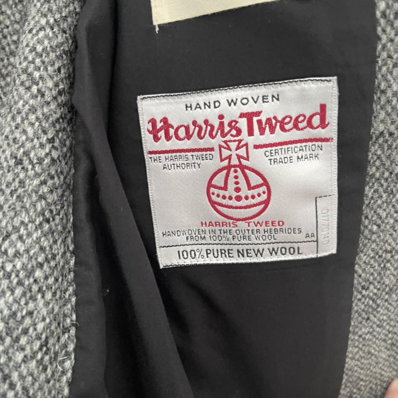 Men’s Harris Tweed Jacket ( Brand New) Slim fit... - Depop