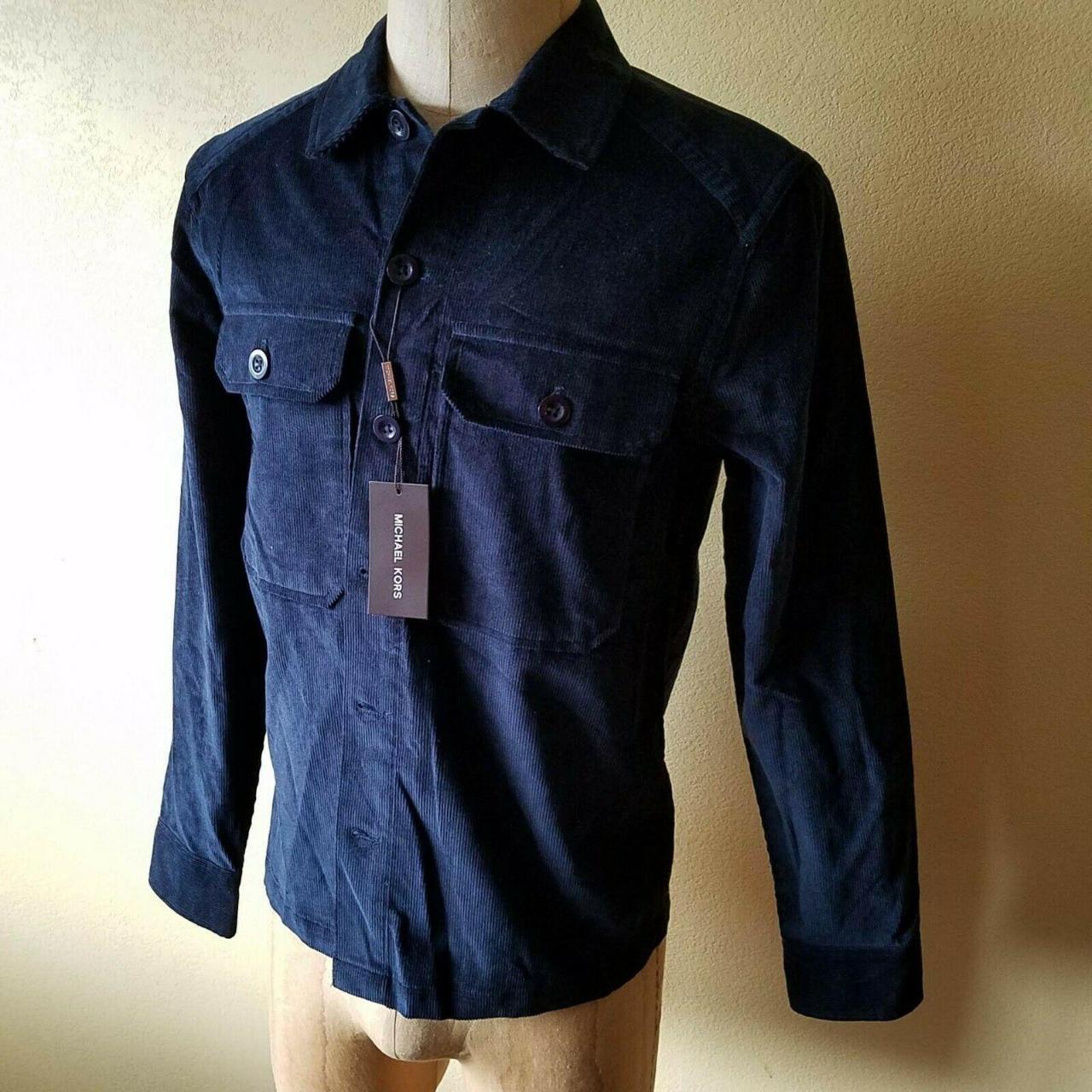 Men's Michael Kors Shirt Corduroy Jacket. Small.. - Depop
