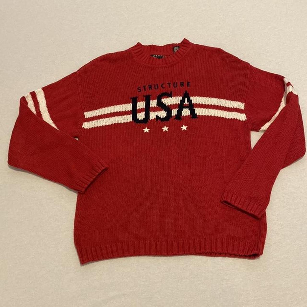 Men's Red Jumper | Depop