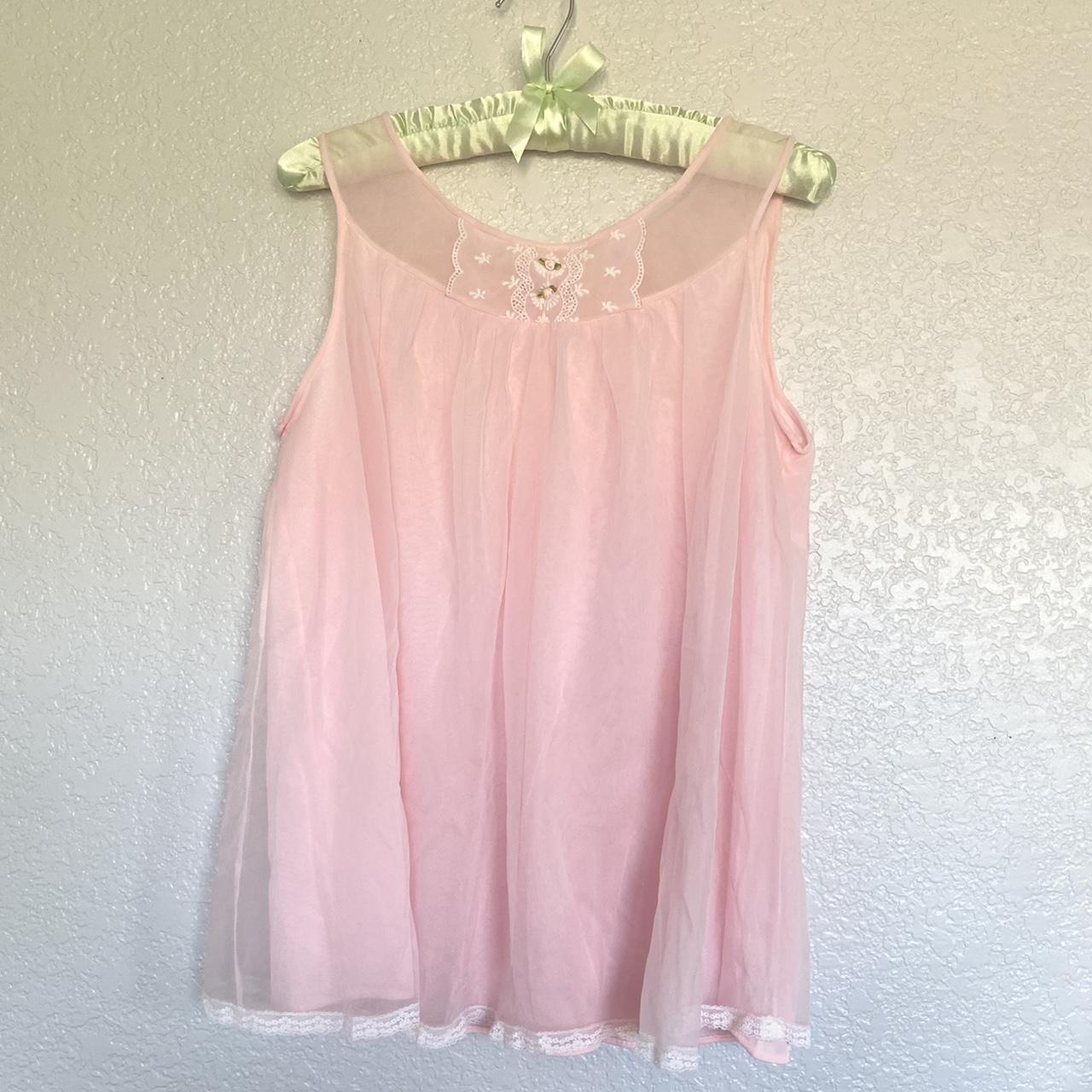 Product Image 1 - Reworked vintage baby pink blouse

This