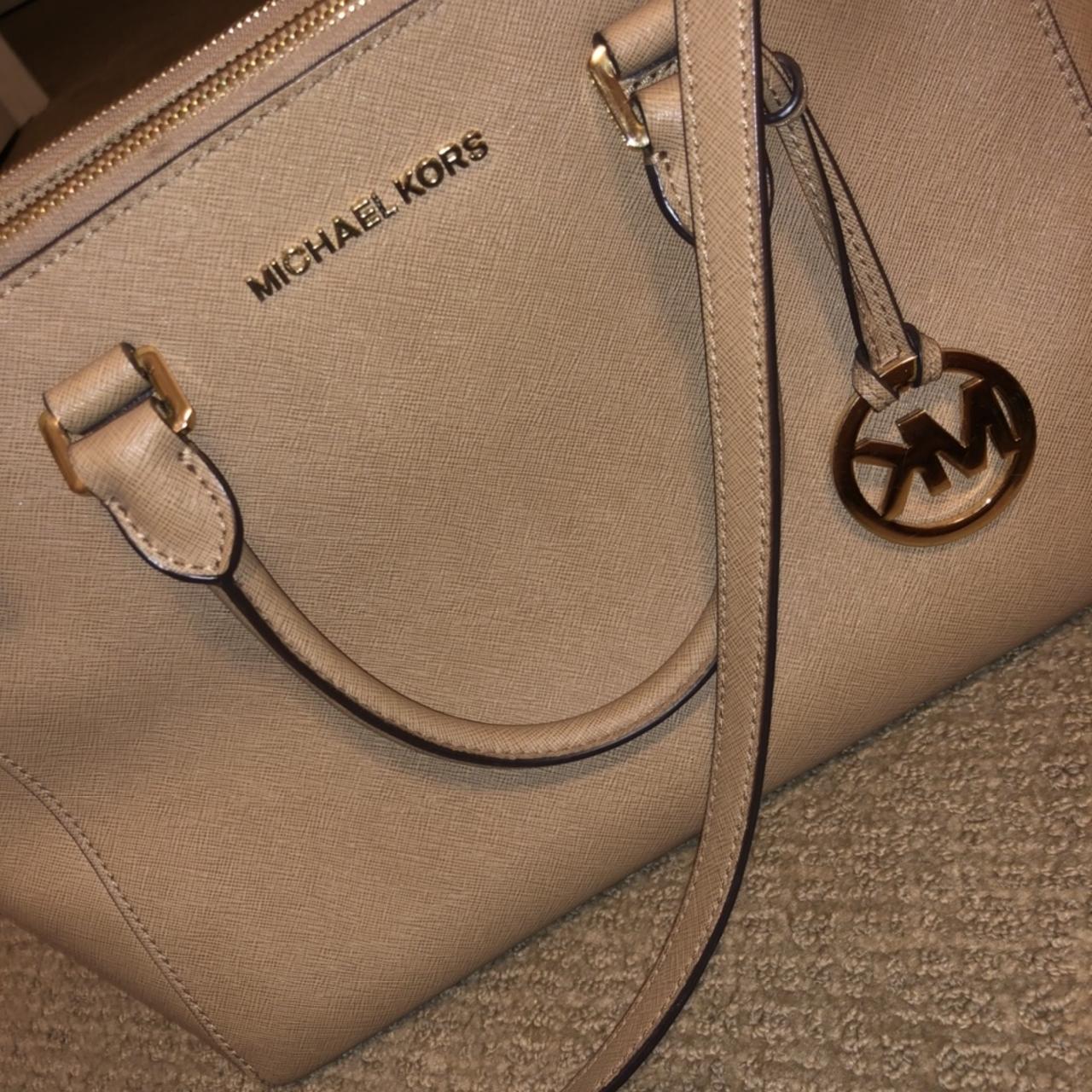 Michael Kors cross body bag. Gently worn. Nude Depop