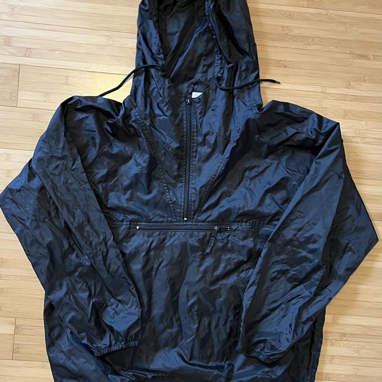 old navy pullover rain jacket