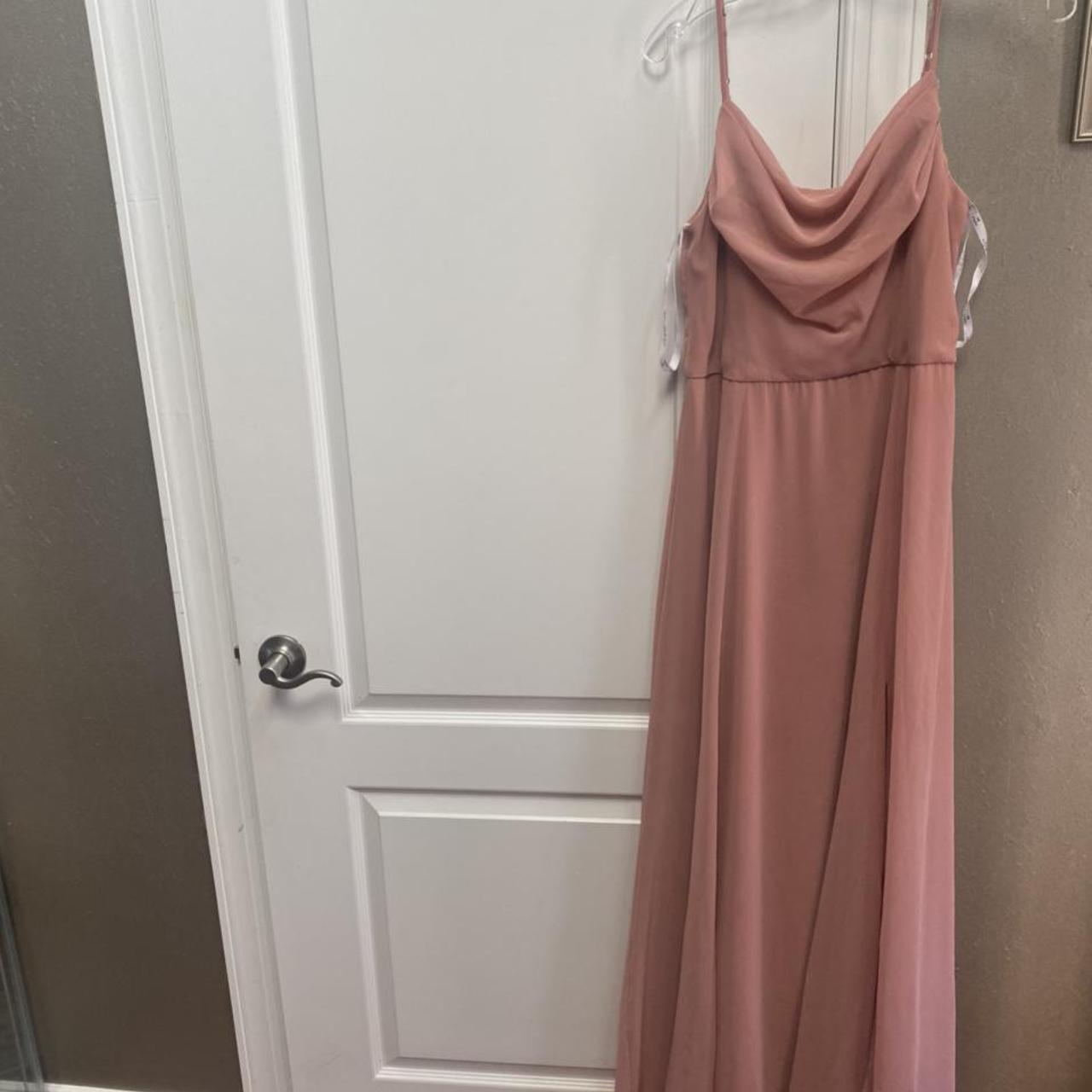 David's Bridal Women's Pink Dress