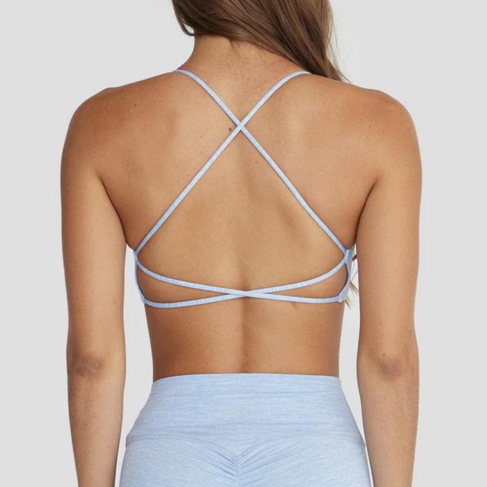 Cropshop Boutique Lexi Bra Open back, little/light - Depop