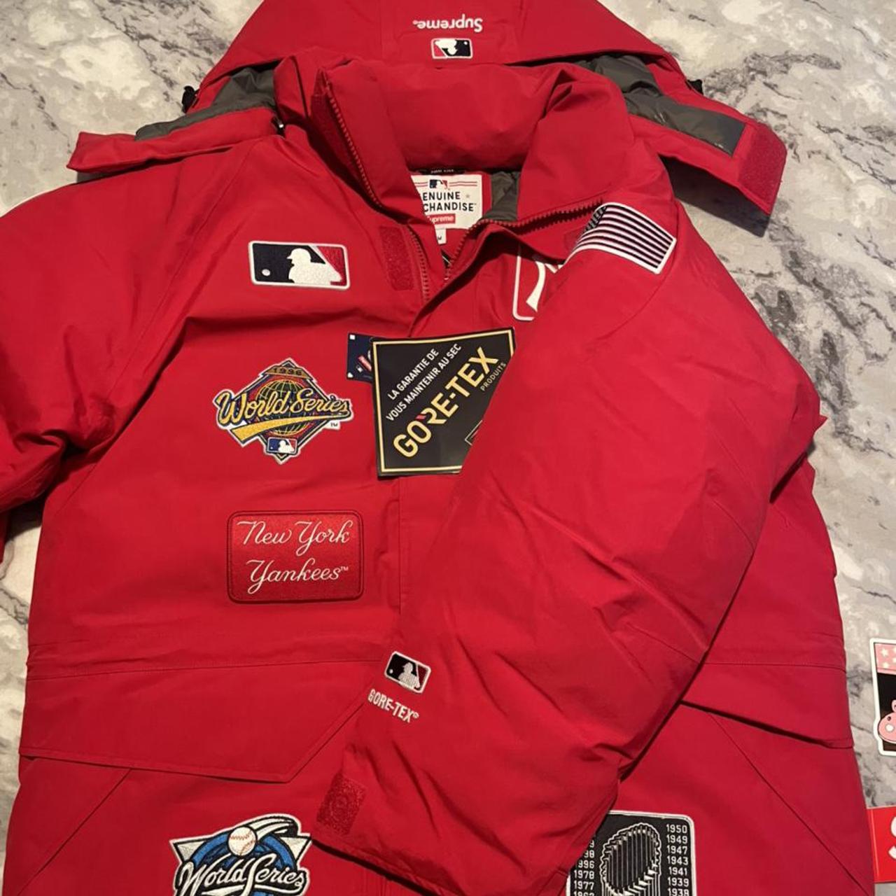 Supreme New York Yankees Red Jacket