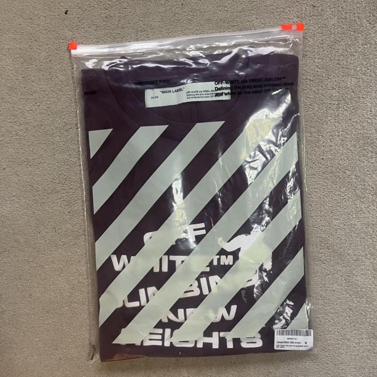 Off white packaging discount bag