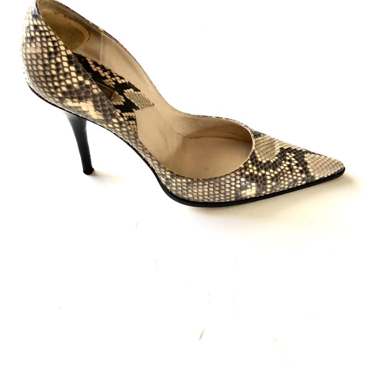 michael kors python heels