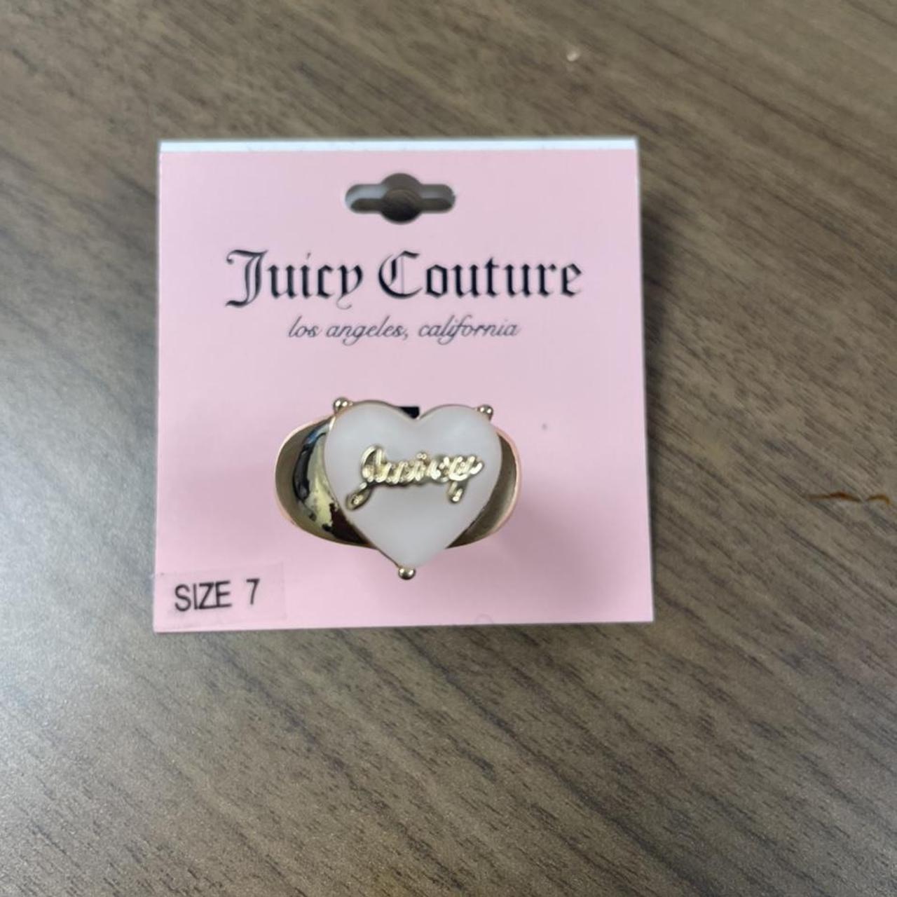 Juicy Couture Women S Gold And Pink Jewellery Depop