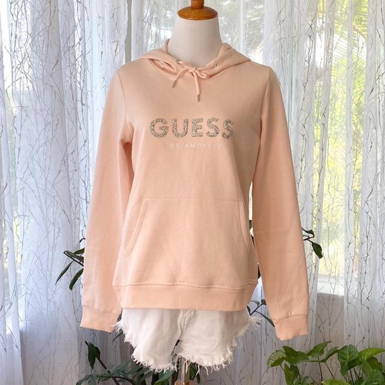 Guess pink outlet hoodie