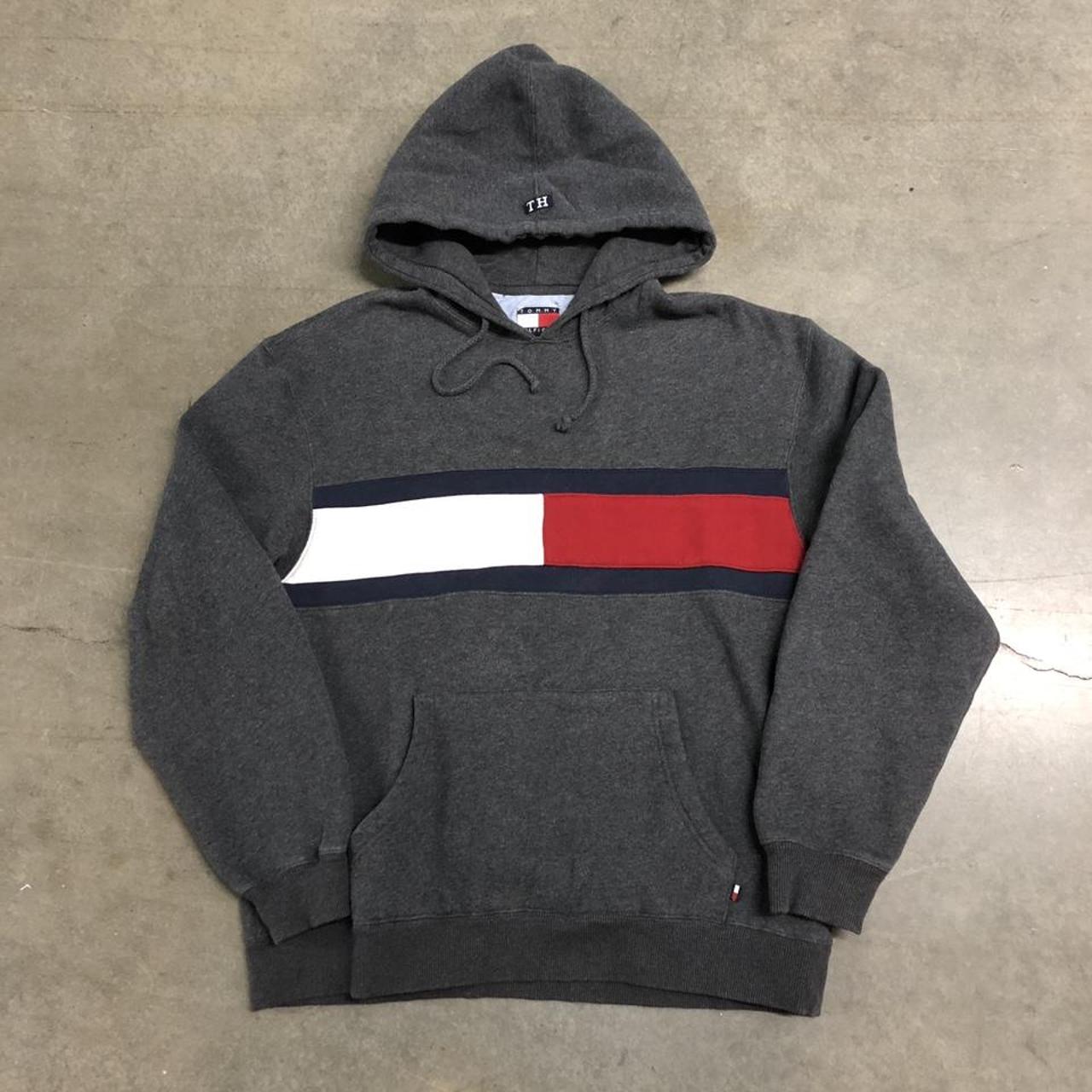 Tommy hilfiger 90s hot sale hoodie flag