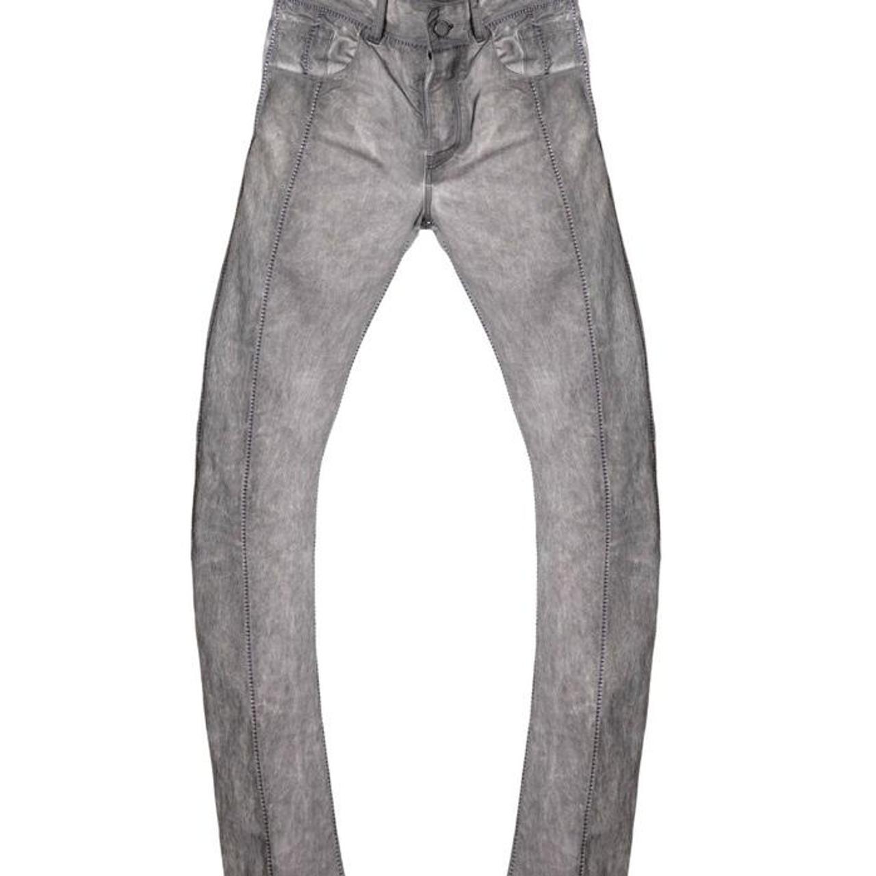 Carol Christian Poell Men's Grey and Black Jeans (3)