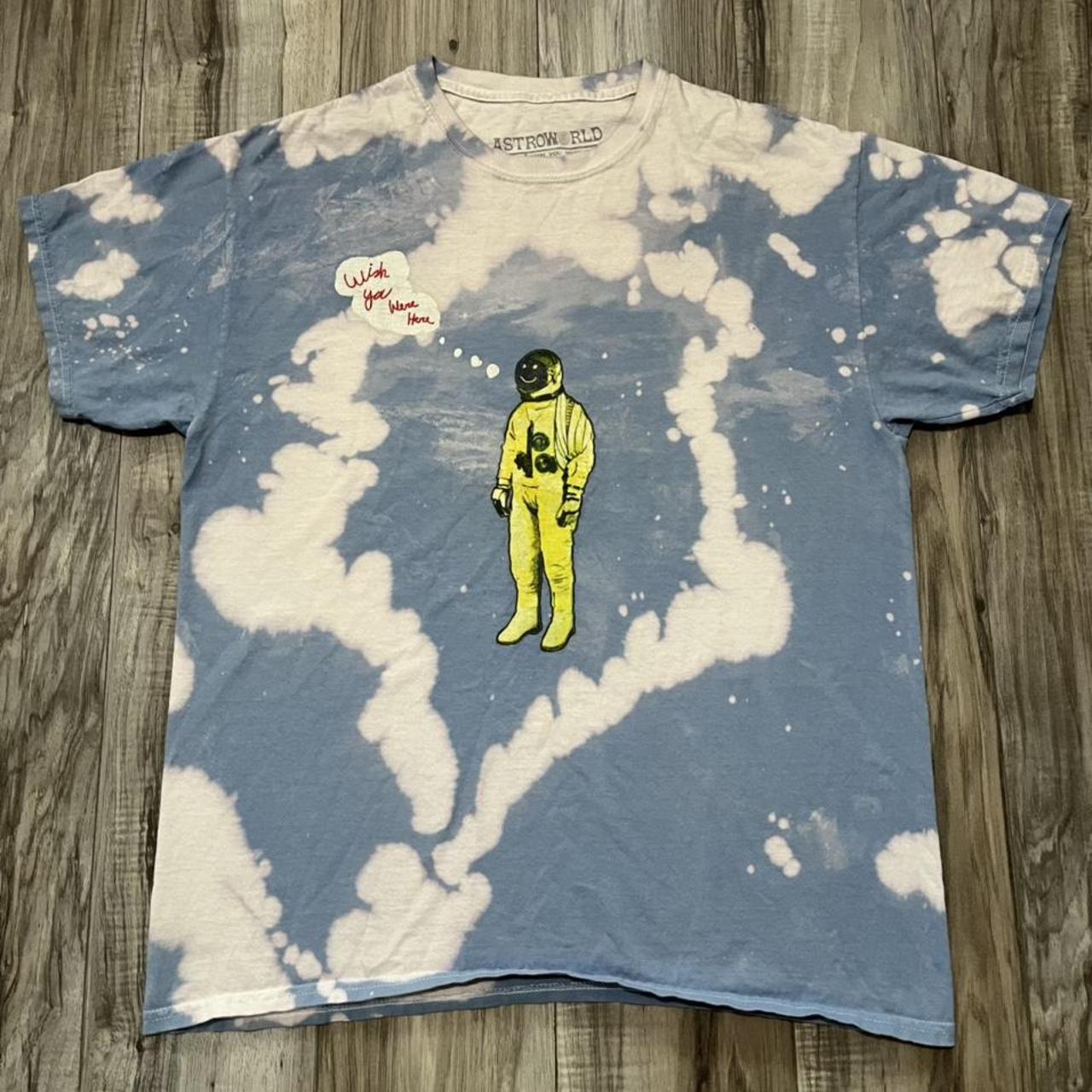 astroworld astronaut shirt