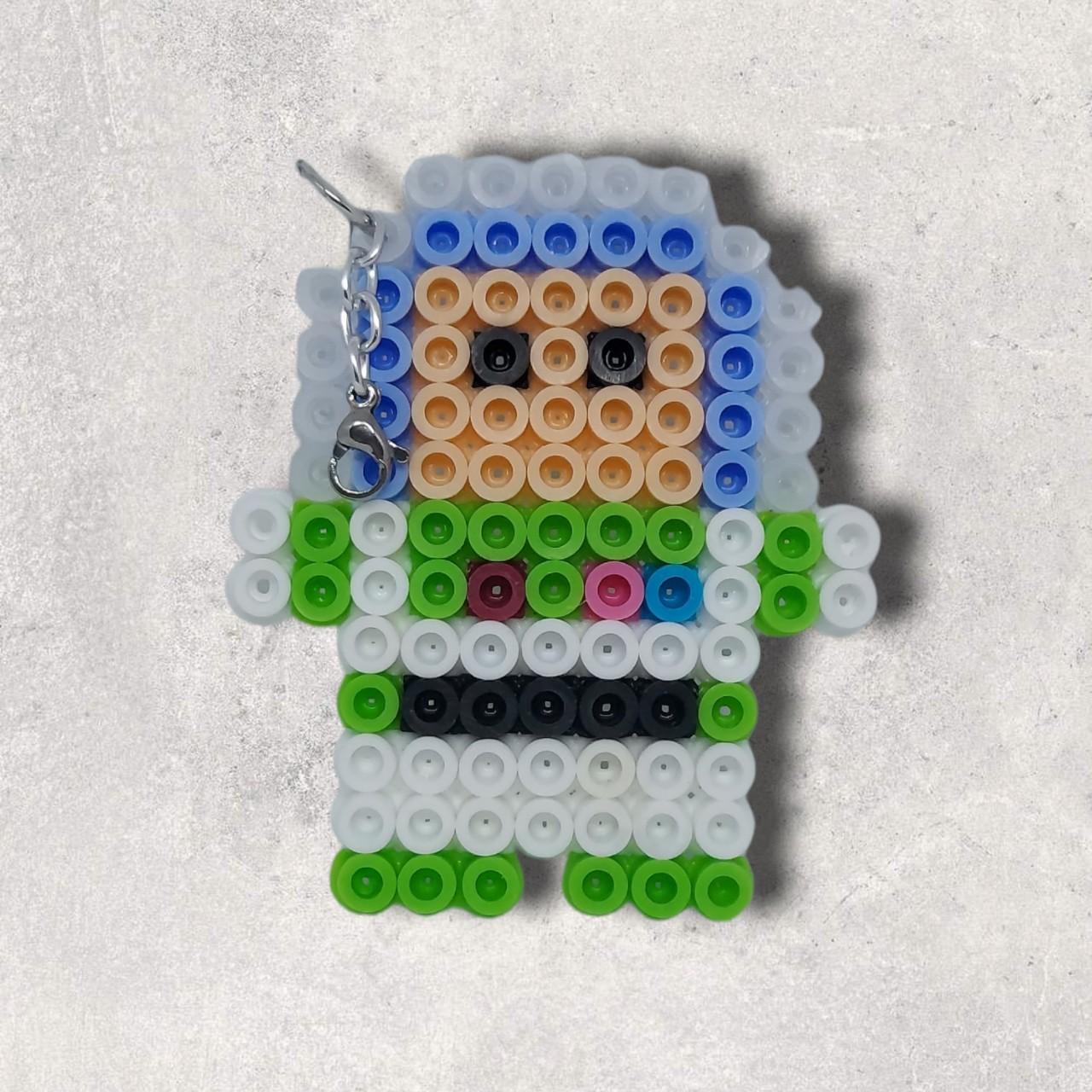 Buzz Lightyear Perler Bead Art Keychains Measures Depop