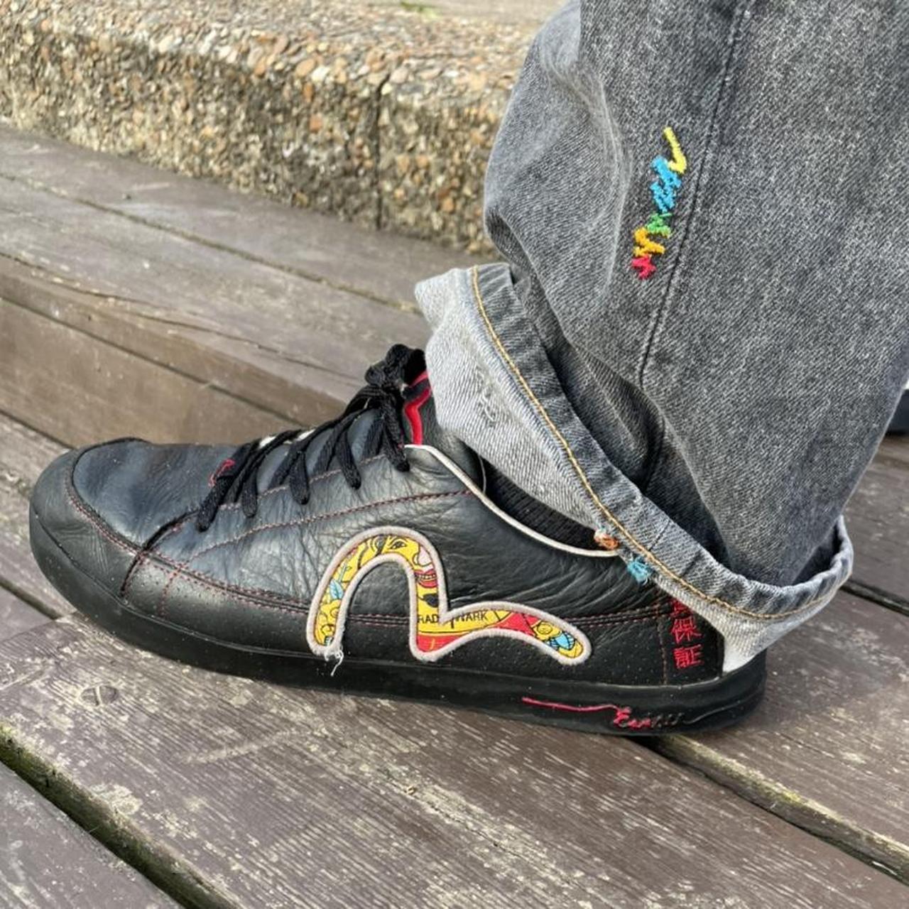 V rare Evisu shoes. Crazy detailing and colours on..., image size:1280x1280