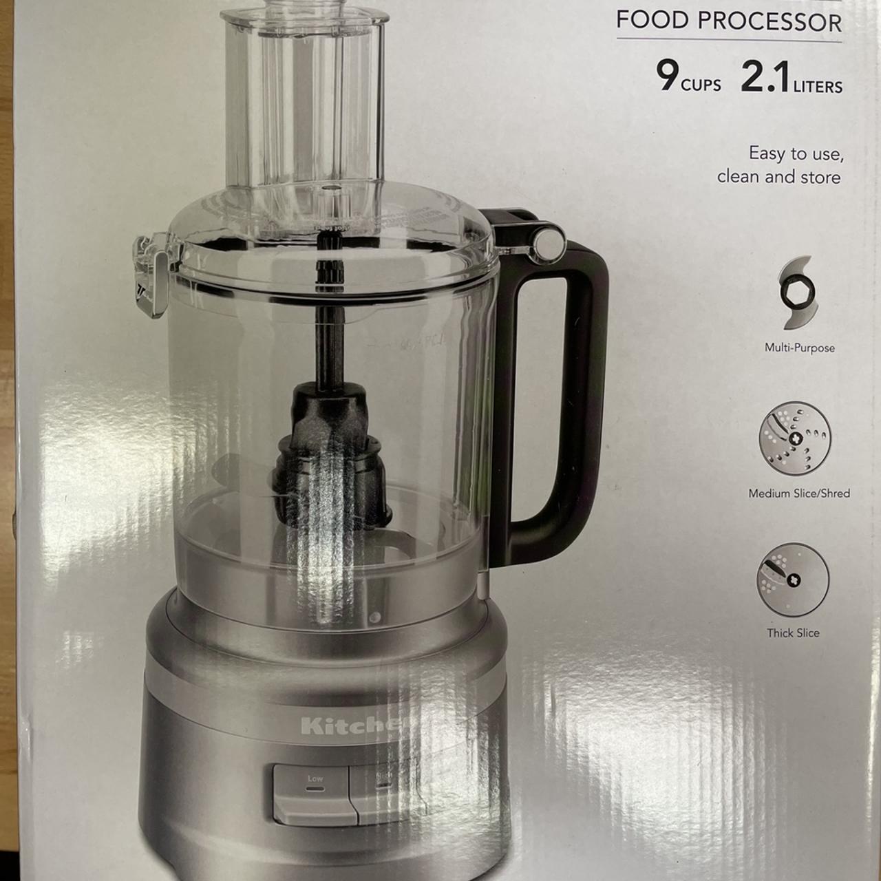 KitchenAid 9-Cup Contour Silver Food Processor