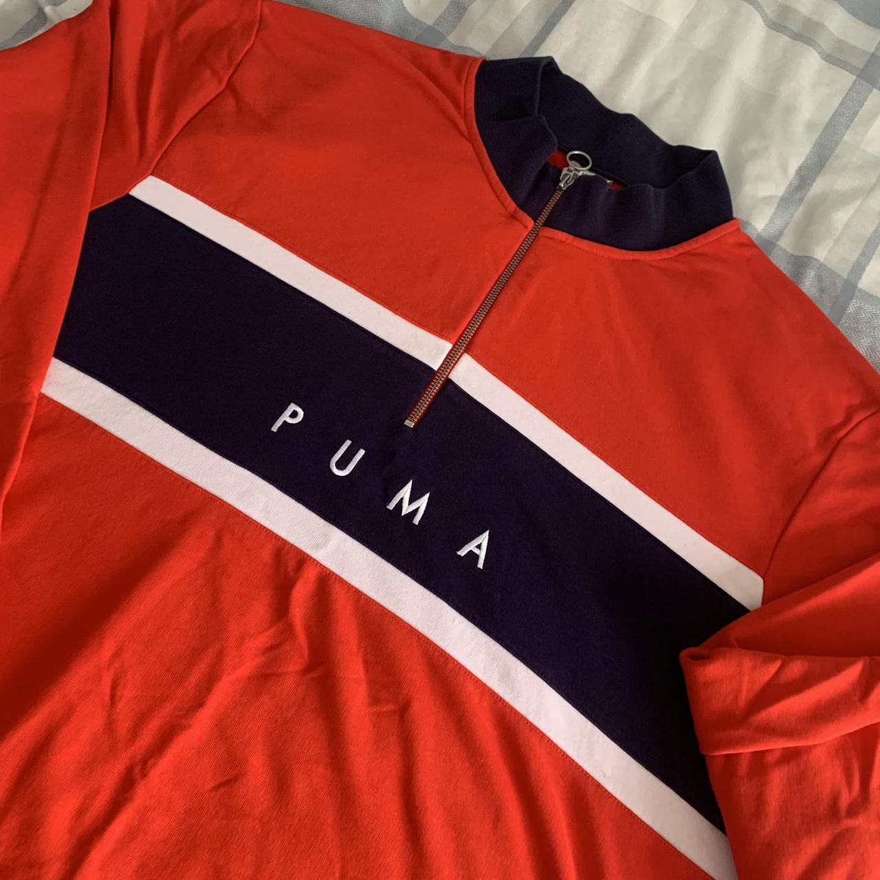 Puma 1/4 Zip Turtle neck... - Depop