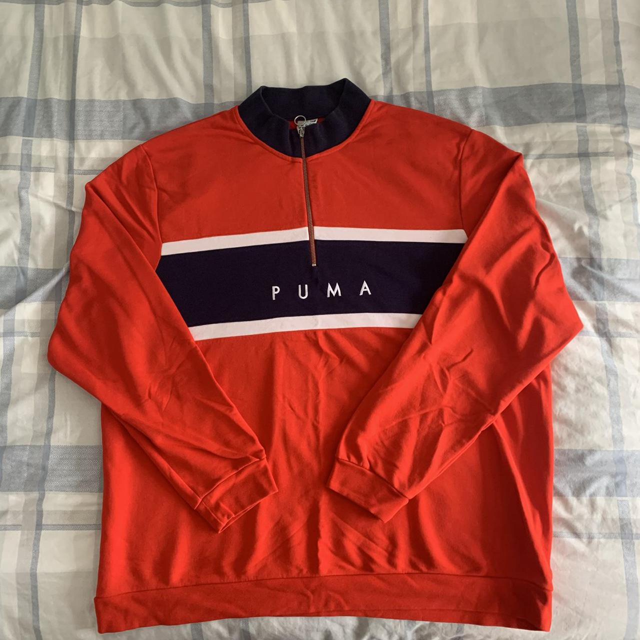 Puma 1/4 Zip Turtle neck... - Depop
