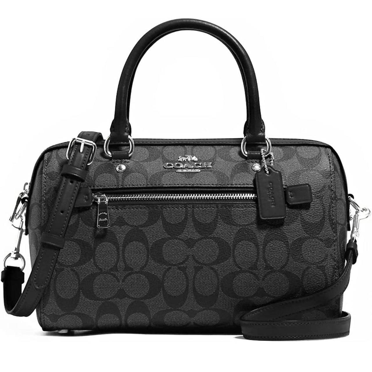 Coach Rowan outlets Satchel In Signature Canvas