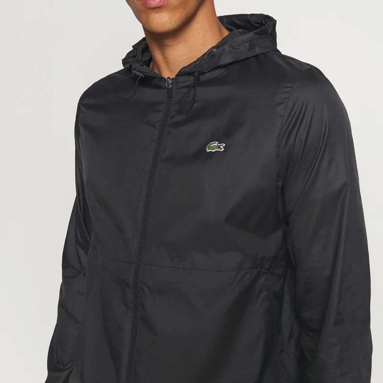 lacoste rain mac