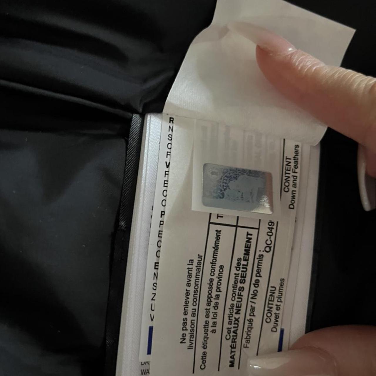 Canada goose arctic white jacket down new Depop