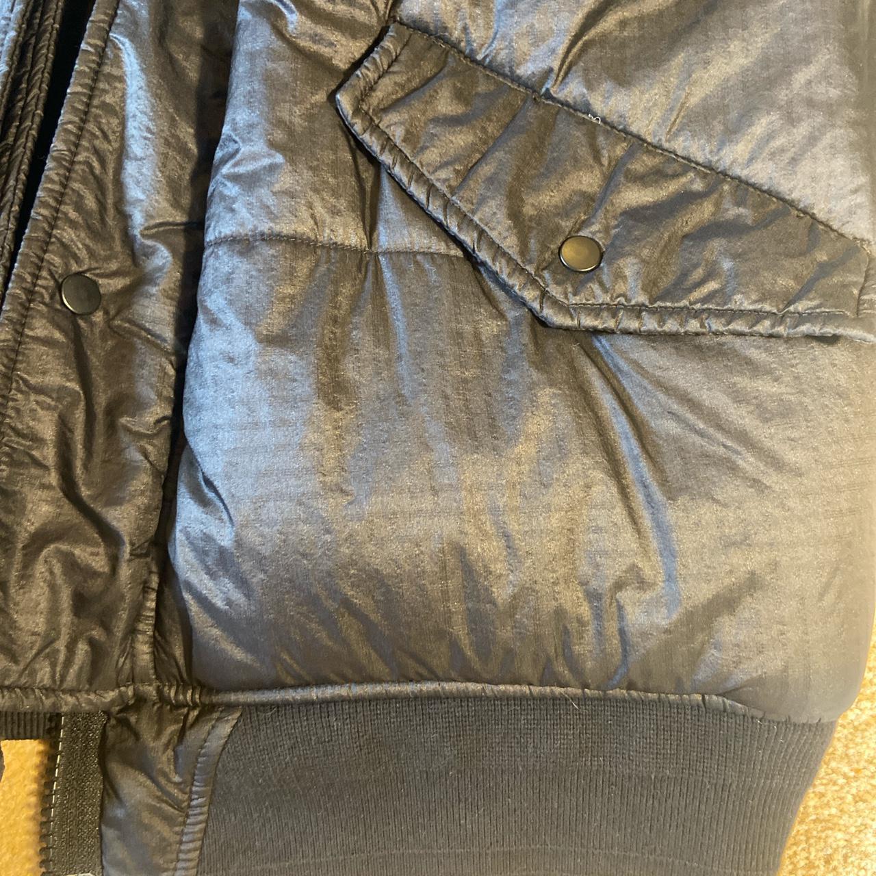 Armani Exchange black puffer jacket Size S... - Depop