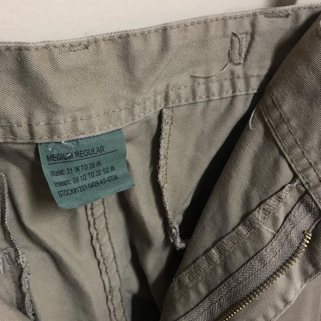Rothco Tan Military Cargo Pants. Adjustable waist... - Depop