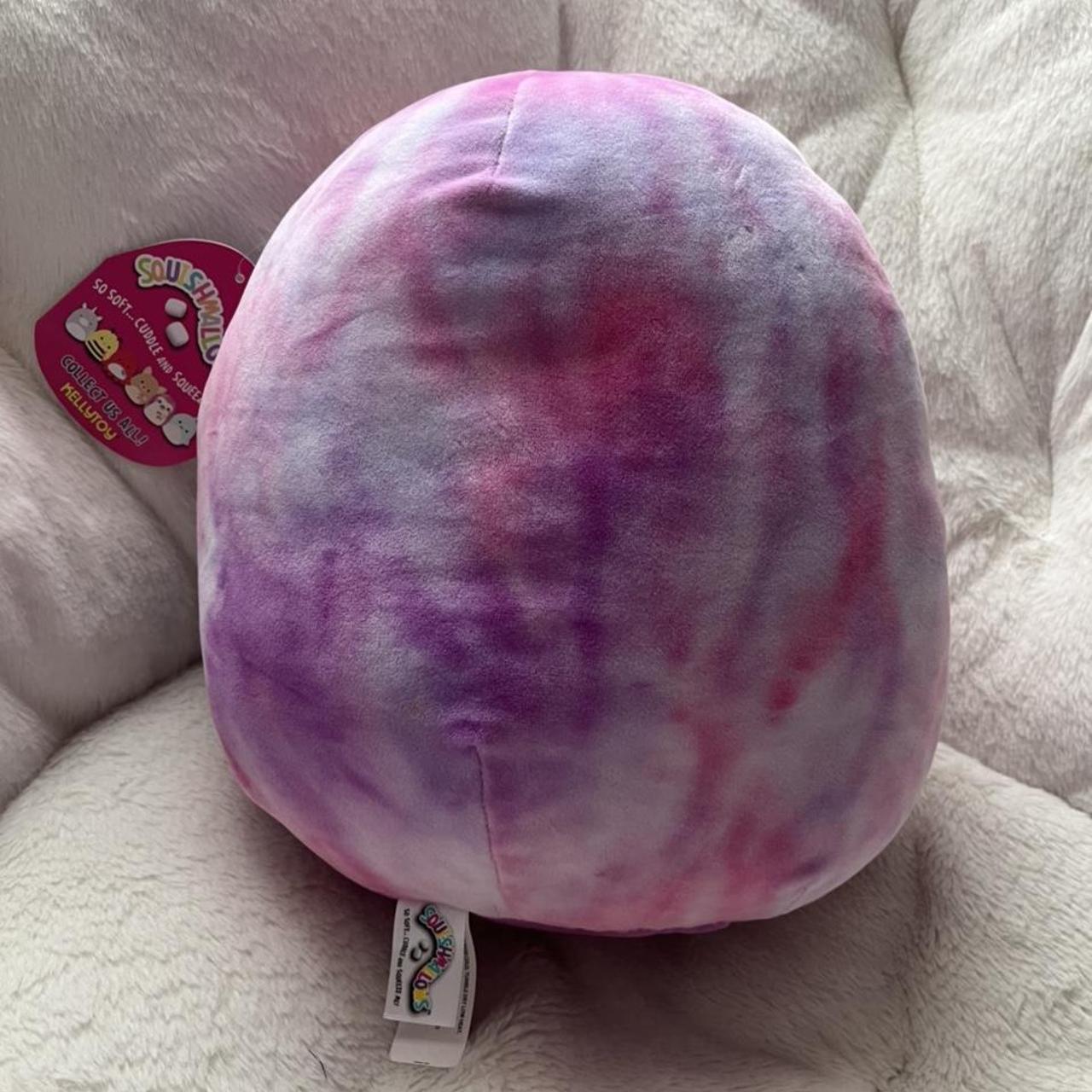 Squishmallow Sharie the Tie Dye Sloth 12"... - Depop