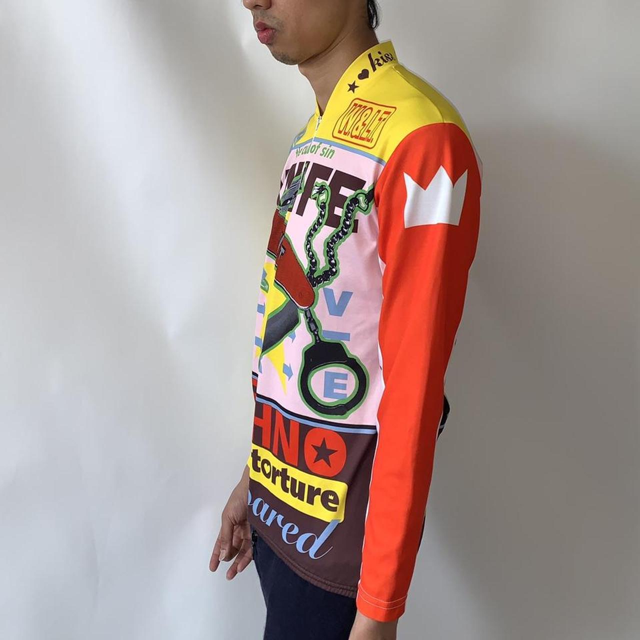 Walter Van Beirendonck Women's Yellow and Red Blouse (4)
