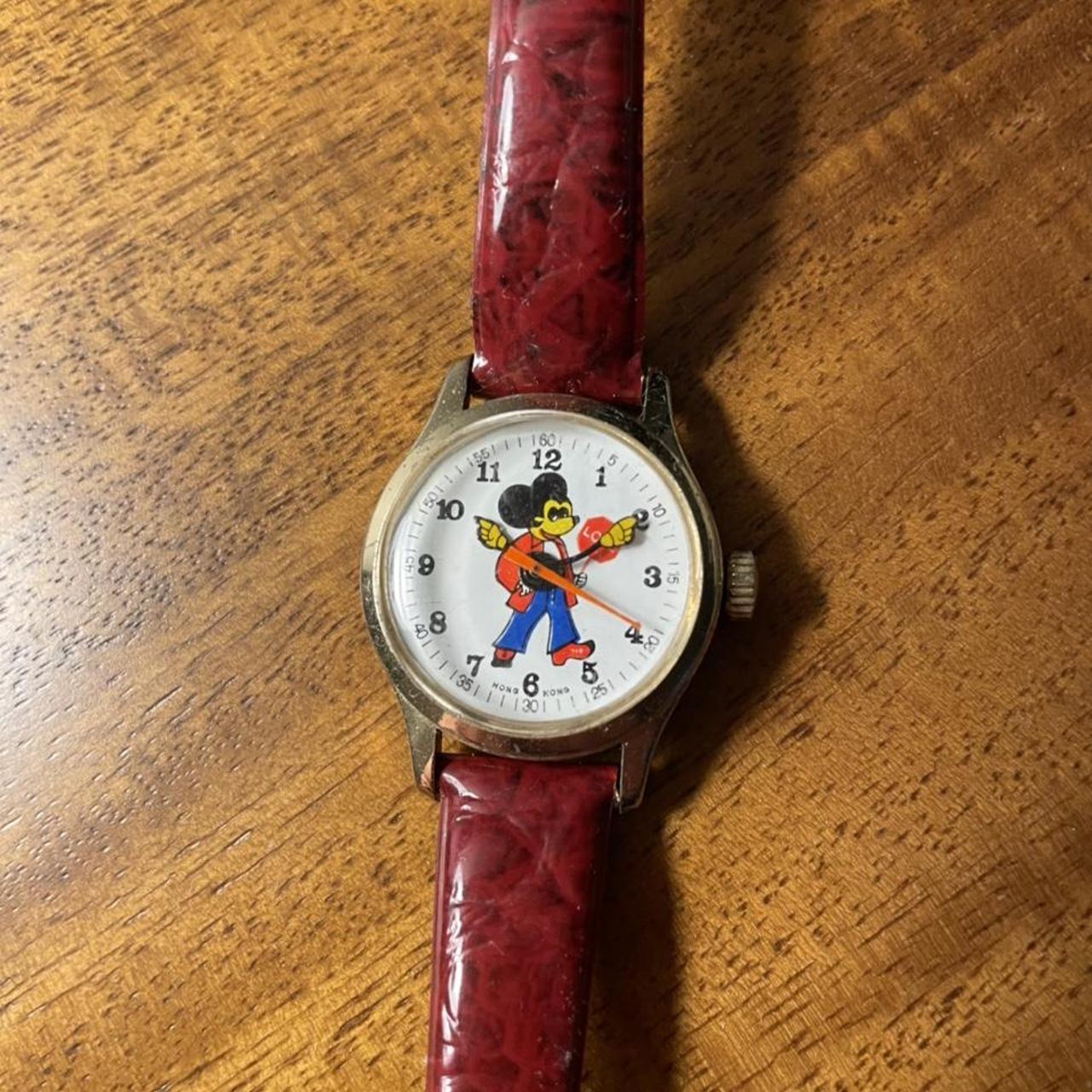 Mickey Mouse Watch Vintage good 70s