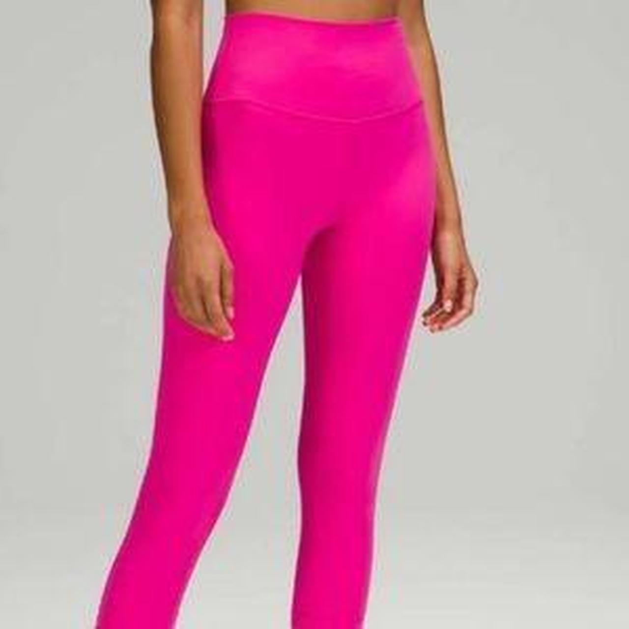 sonic pink align leggings