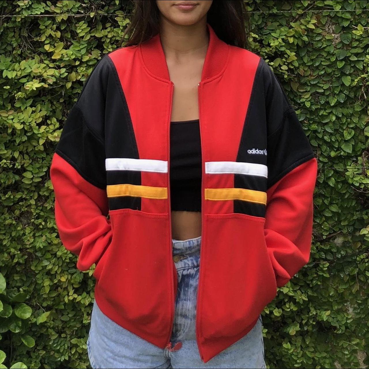 Vintage Adidas Color Block Jacket ️ABOUT THE... Depop