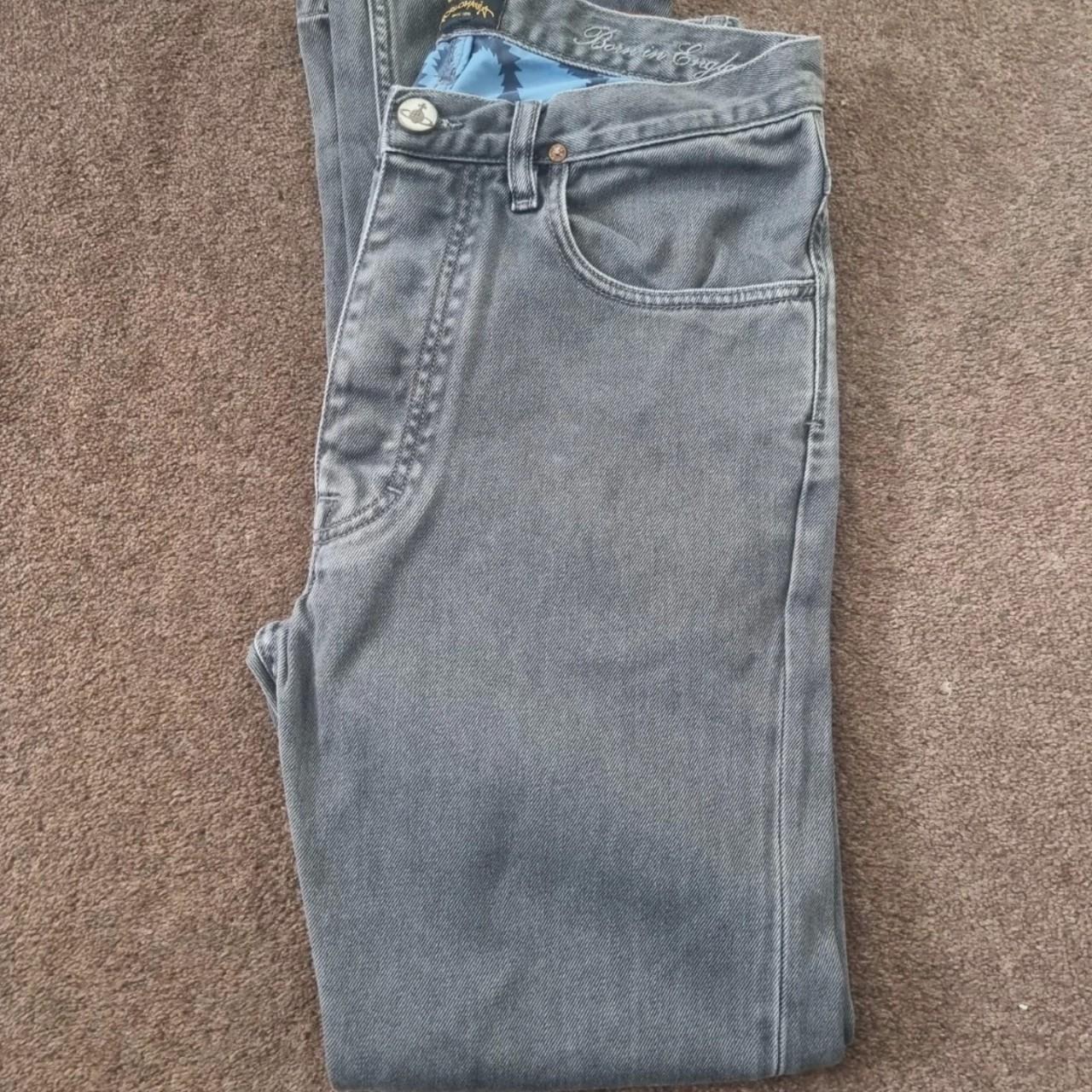 Vivienne Westwood Men's Grey Jeans | Depop