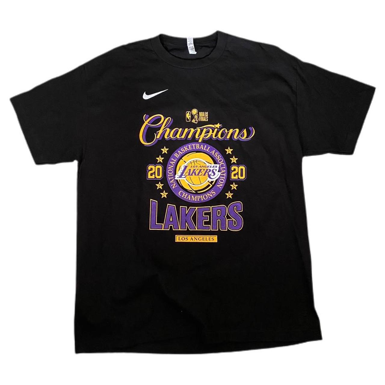 Los Angeles Lakers Nba Nike 2020 Championship Shirt... - Depop