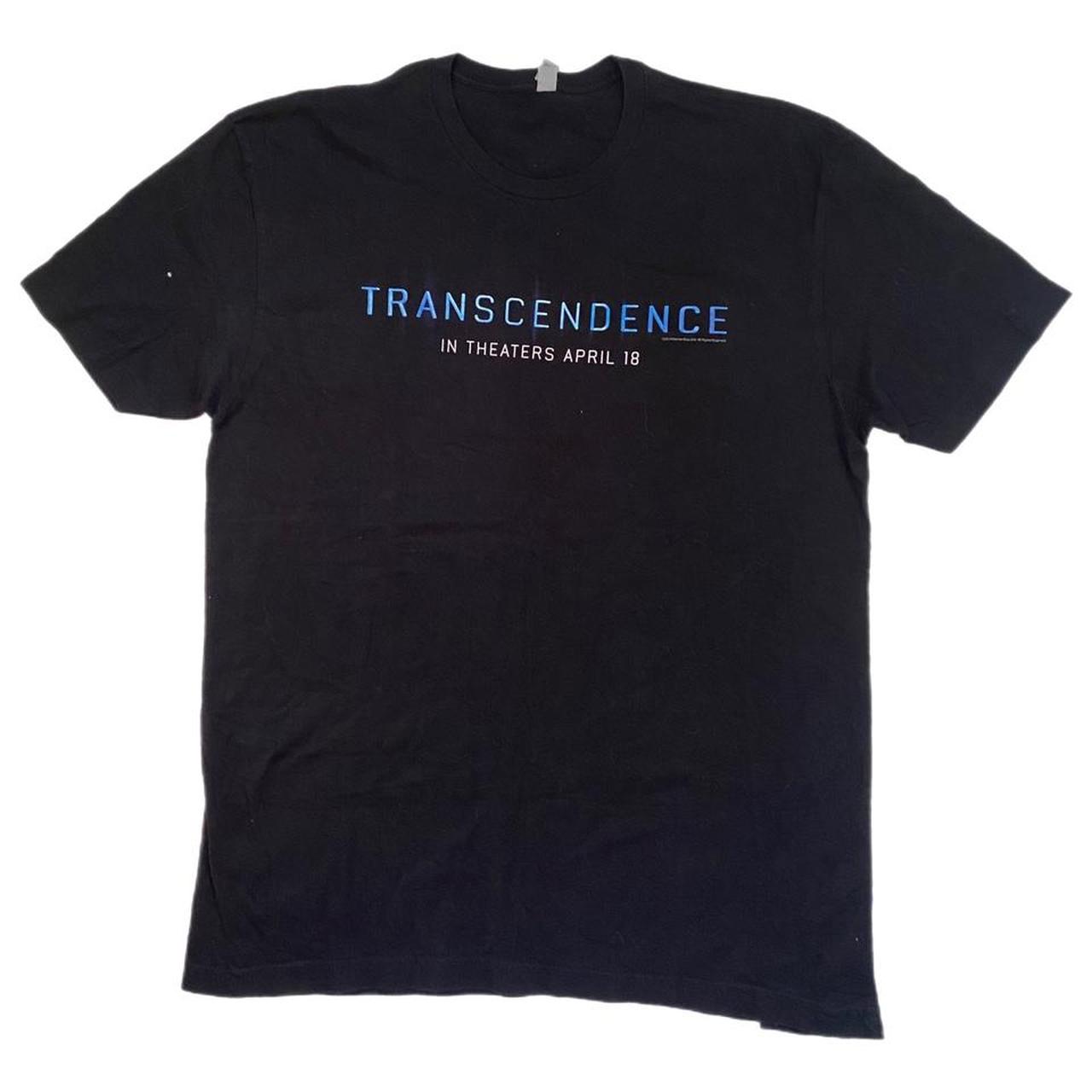 Transcendence 2014 Movie Promo Shirt Black... Depop