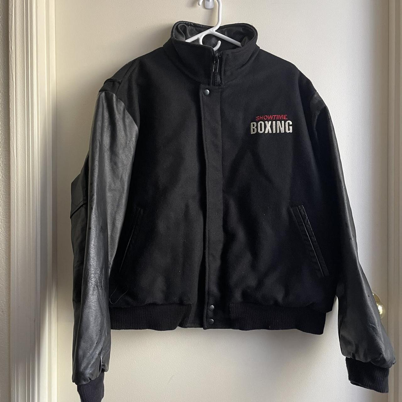 Vintage Showtime Boxing Leather Jacket Men’s Extra... Depop