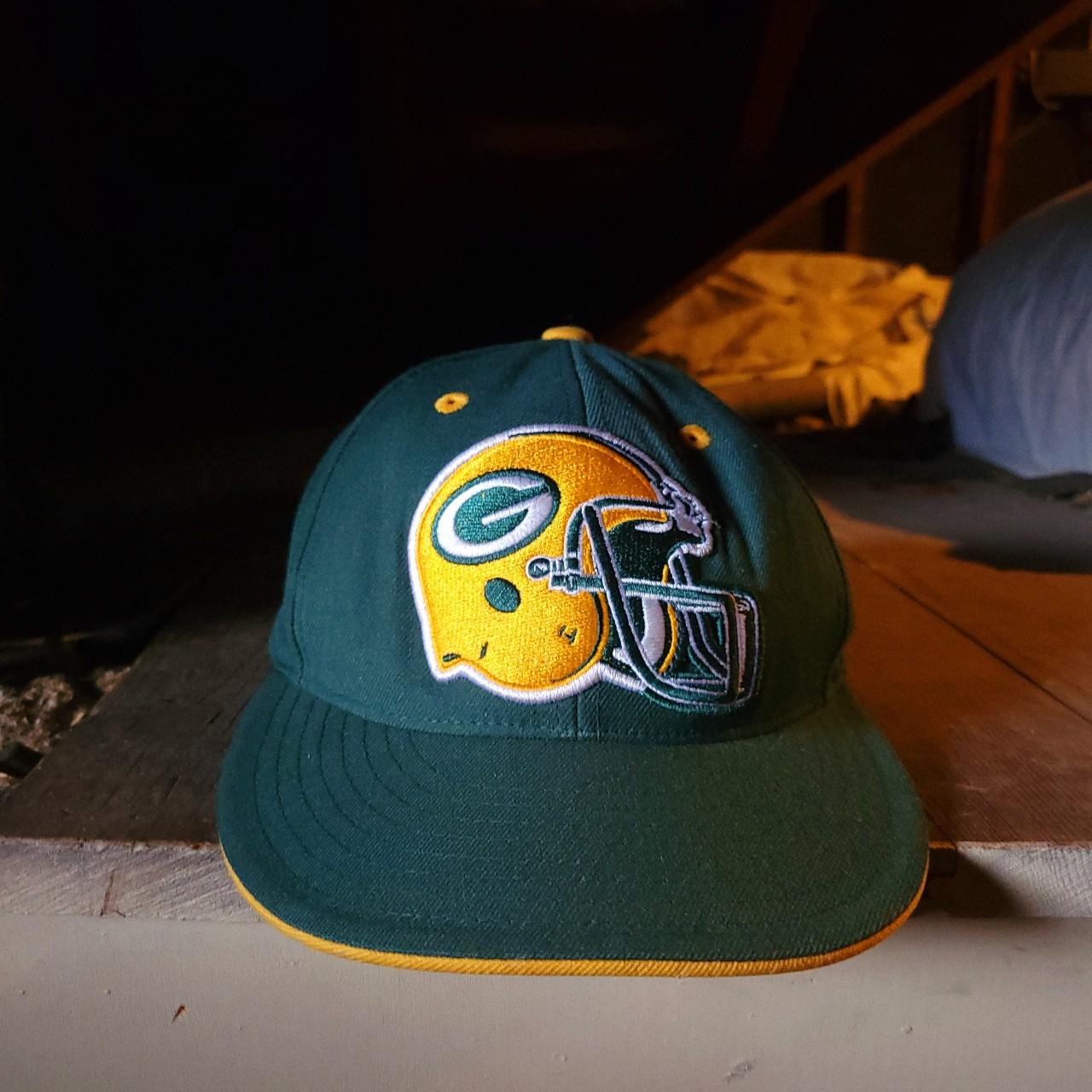 mitchell and ness packers hat