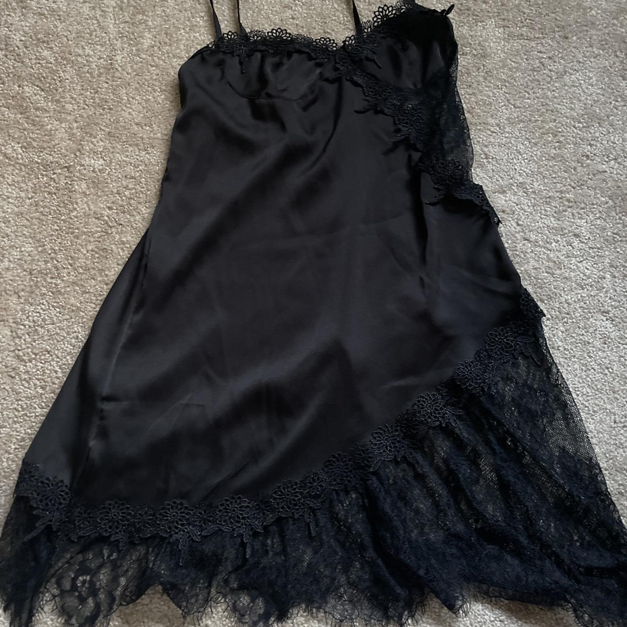 Samara loves us black lingerie size s/m - Depop