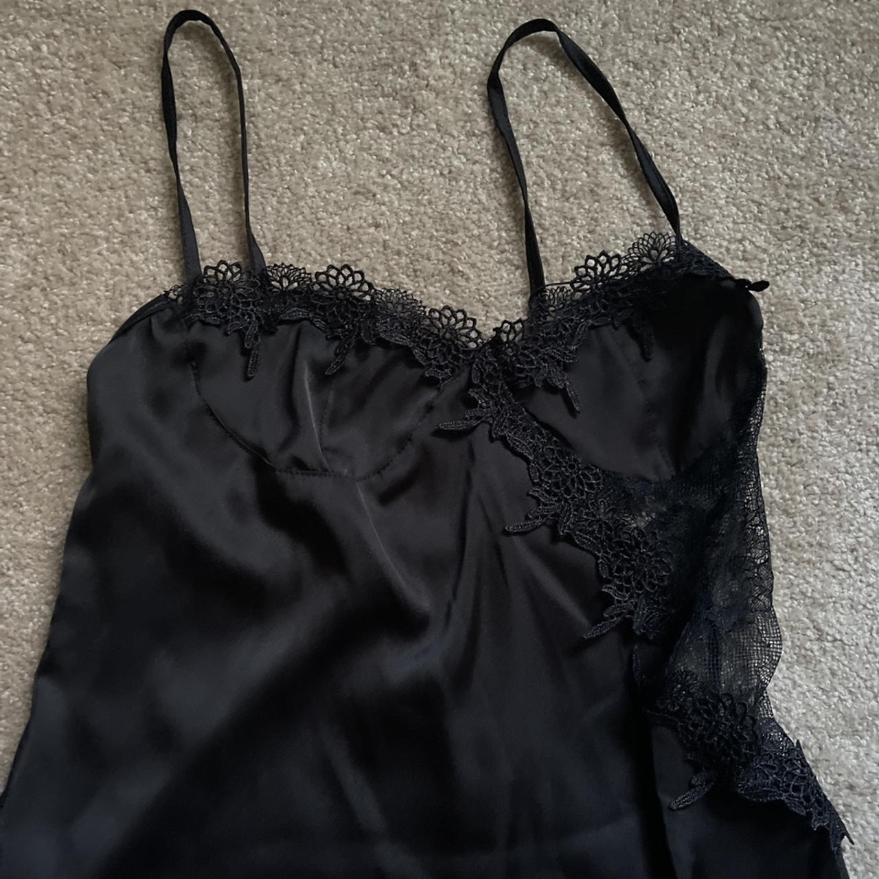 Samara loves us black lingerie size s/m - Depop