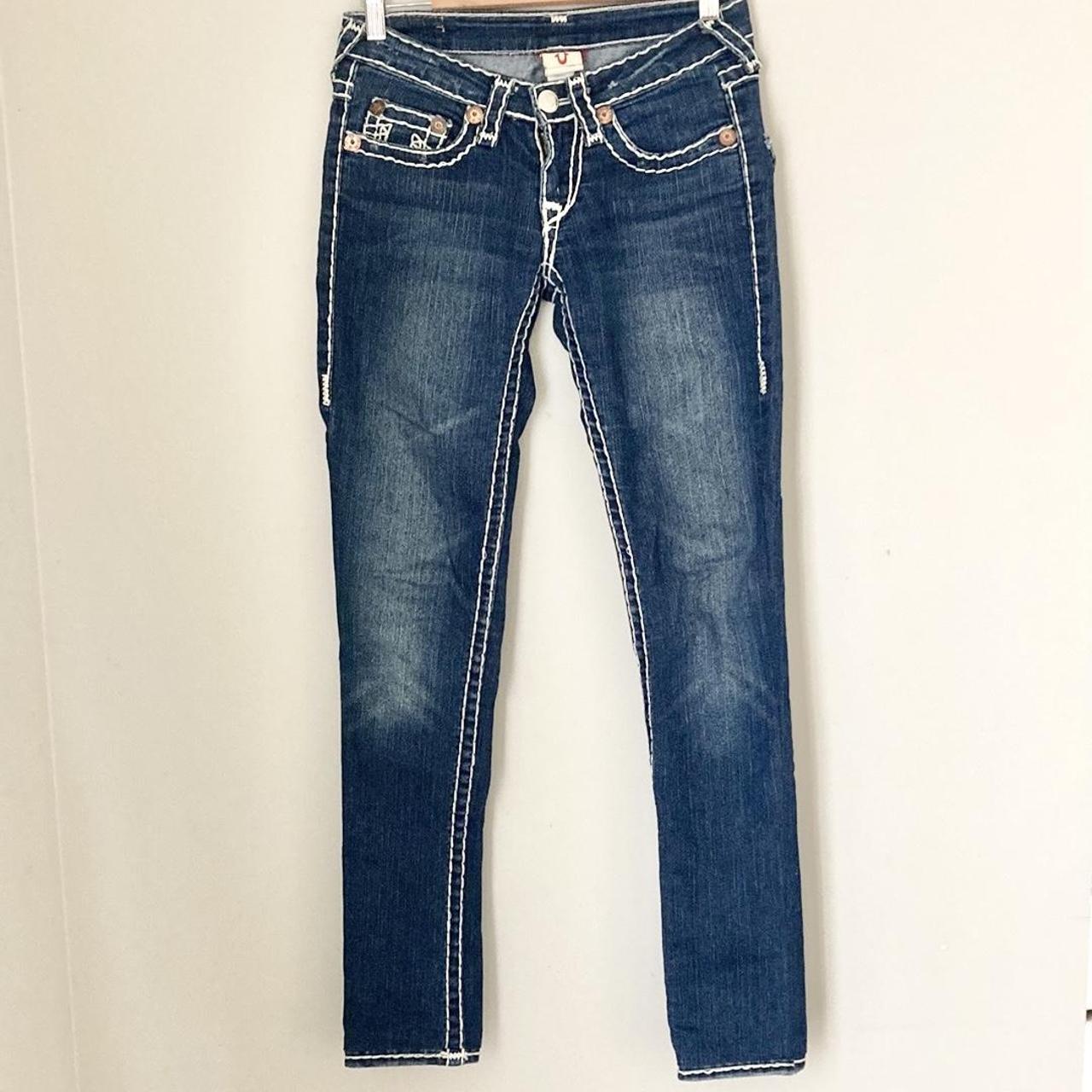 True Religion Billy Big T womens Jeans Low... - Depop