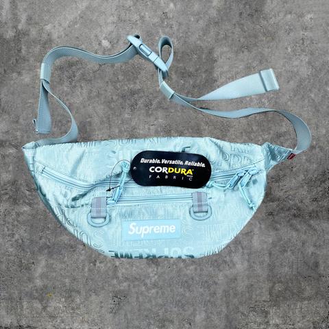 Supreme Ice Blue Waist Bag. Authentic SS19 Depop