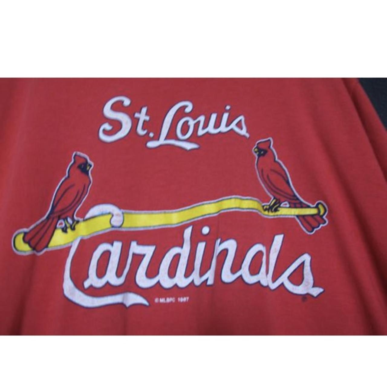 St-Louis Cardinals MLB 1987 vintage Tshirt. No tag,... - Depop