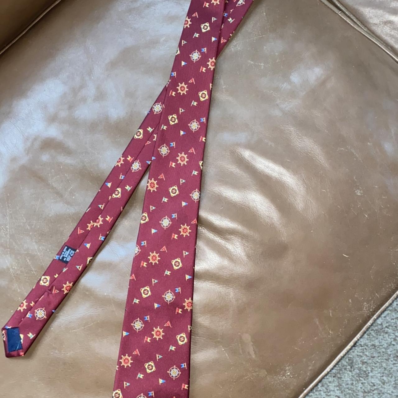 Chanel Paris tie. Really cool print. Great... - Depop