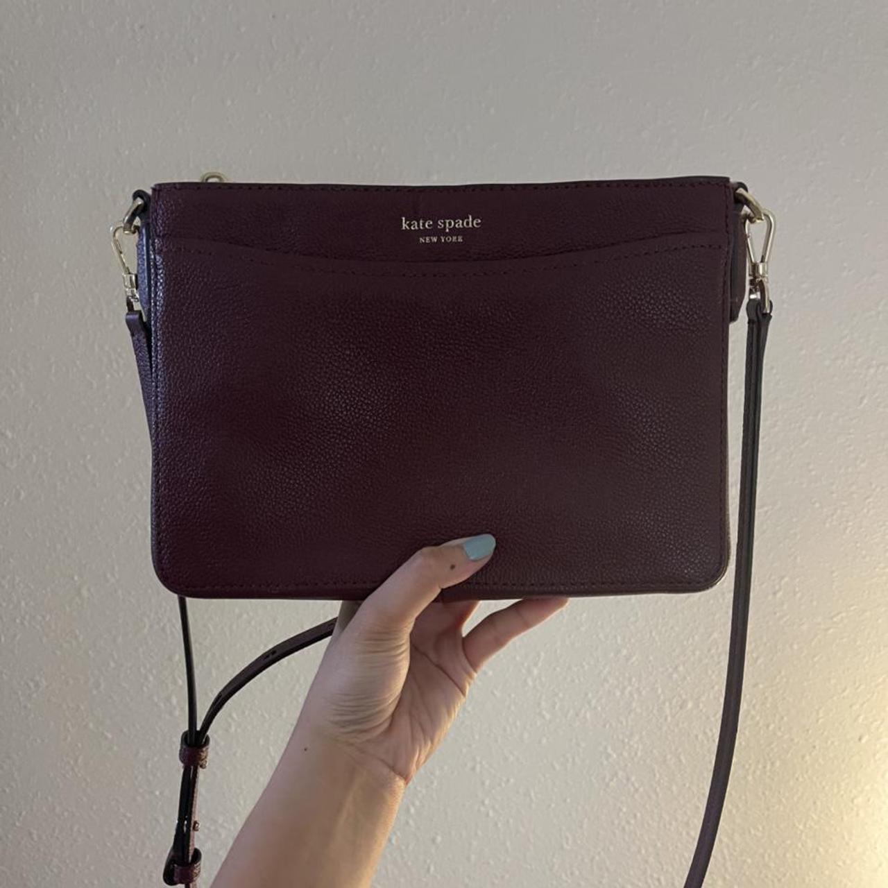 Kate spade sales burgundy crossbody