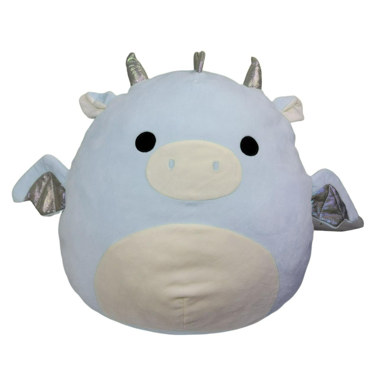 light blue squishmallow dragon