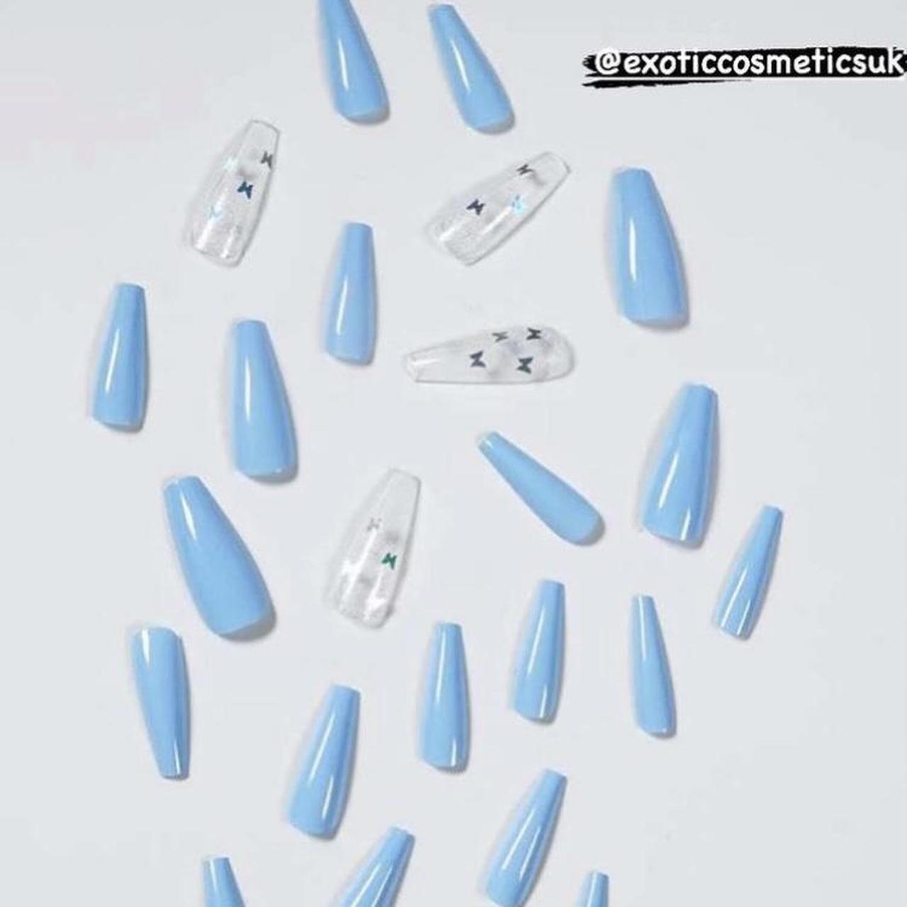 Product Image 1 - Butterfly press on nails 
Comes