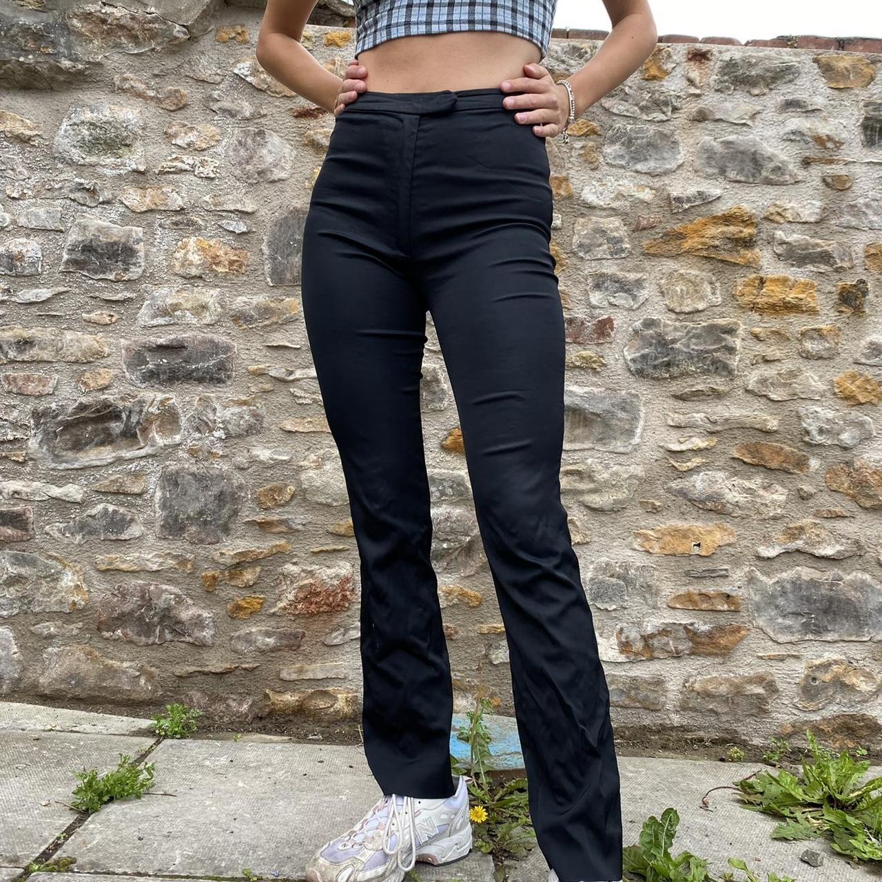 Y2k vintage disco trousers - from the 90s ️ ️ Size 8... - Depop