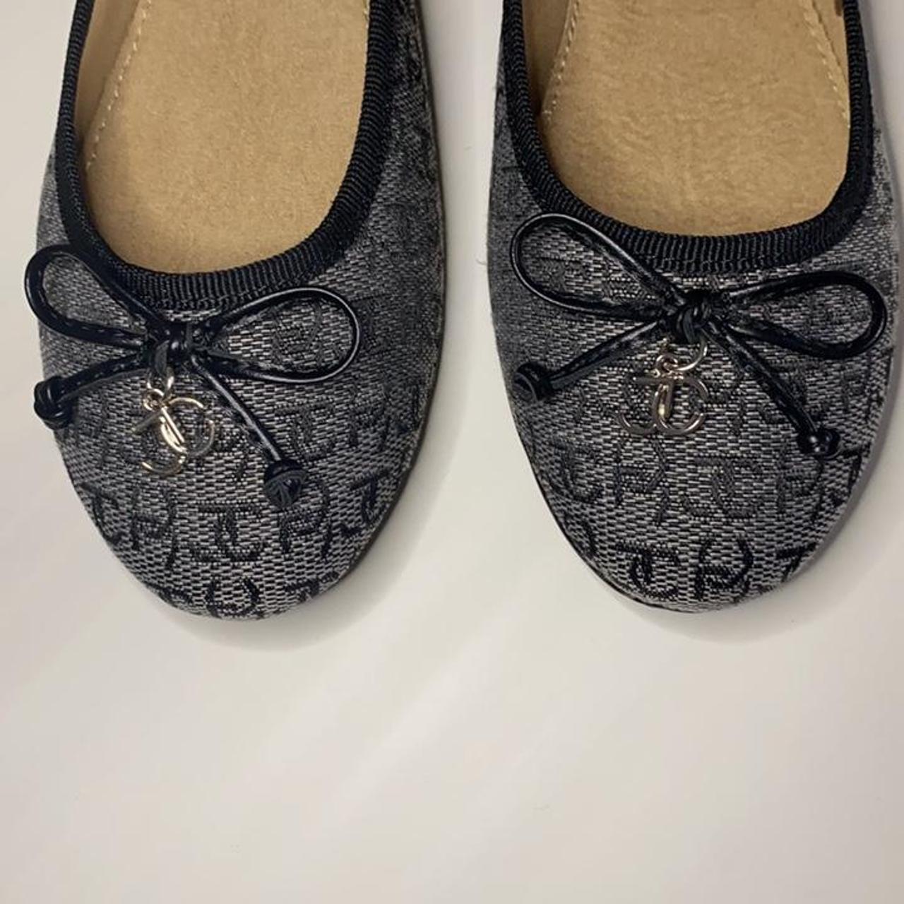 JUICY COUTURE MONOGRAM BALLET FLATS NEW WITH TAG 🏷... - Depop